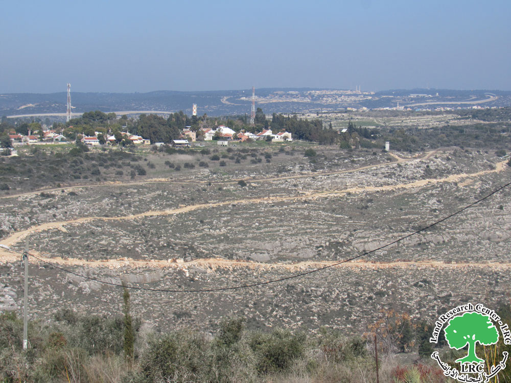 Colonial Road Construction on the Lands of An Nazla ash Sharqiya Village and Closure of Agricultural Lands / Tulkarem Governorate | LRC
