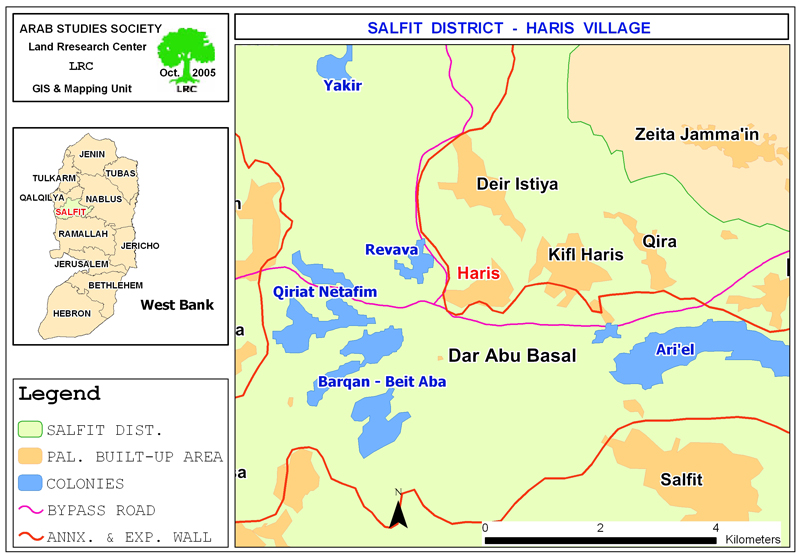 To Construct a Colonial Agricultural Road, the Occupation Uproots 62 Olive Trees in Haris Village/  Salfit Governorate | LRC