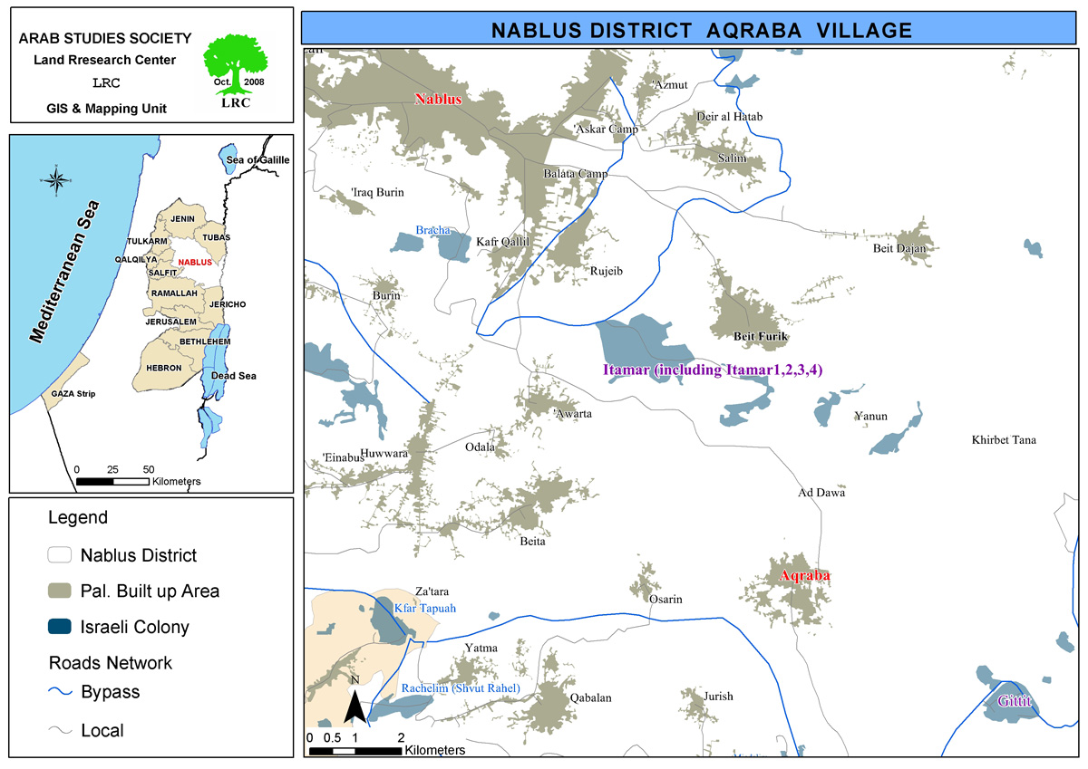 Ravaged 7 Dunams to Establish a New Colonial Outpost on The Lands of Aqraba / south Nablus | LRC